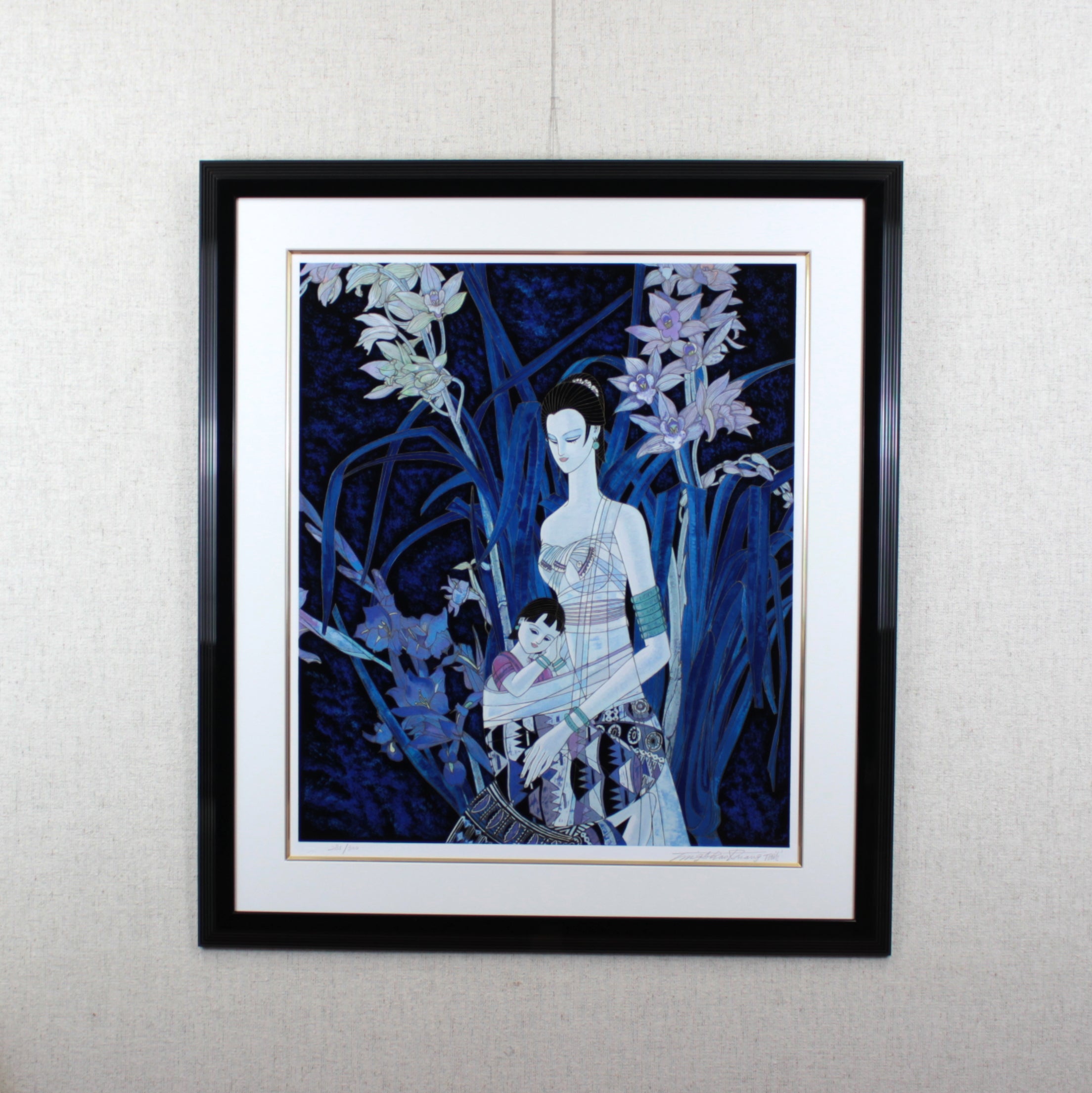 花影の母子像 | ティン・シャオカン（丁 紹光） – 北海道画廊