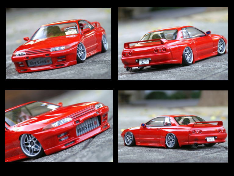 パンドラRC PAB-029 ニッサン スカイライン R32 GT-R 1/10電動RCカー用