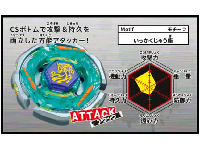 メタルファイト ベイブレード』 スターター レイユニコルノD125CS