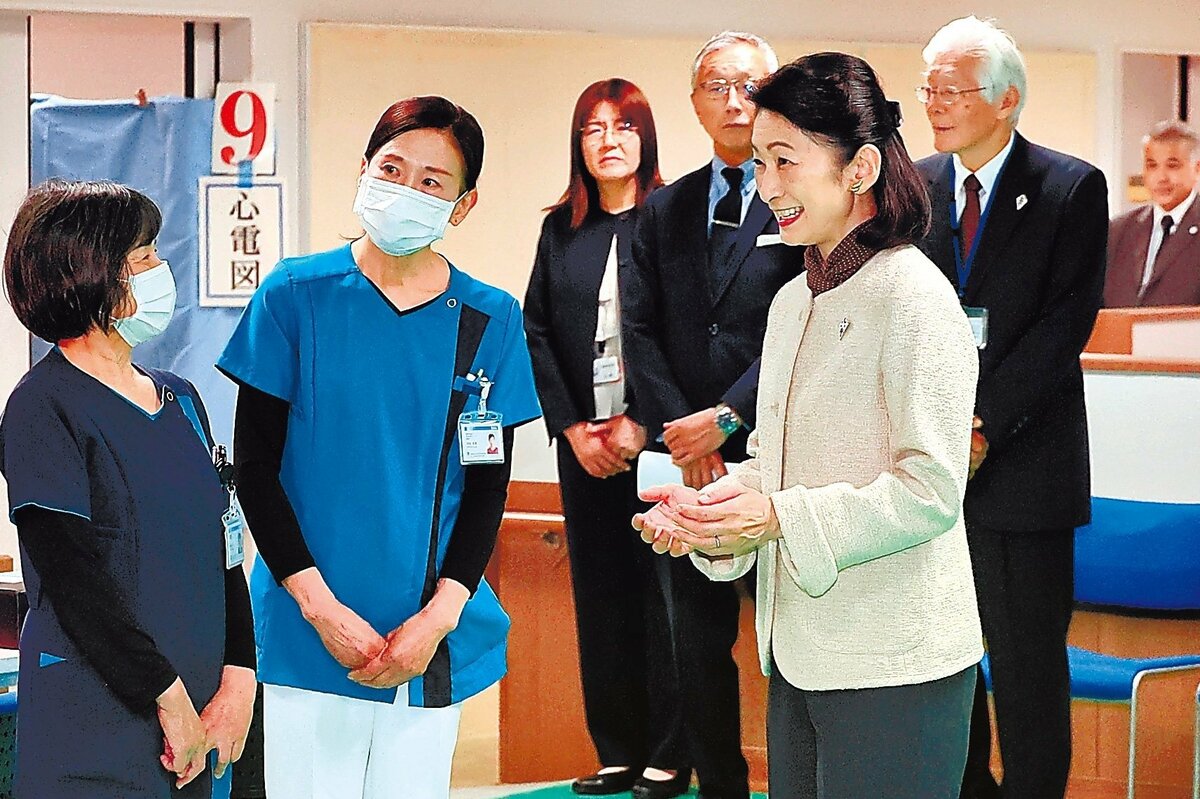 紀子さま、七尾で検診視察 被災者の健康面尋ねる｜社会｜石川の