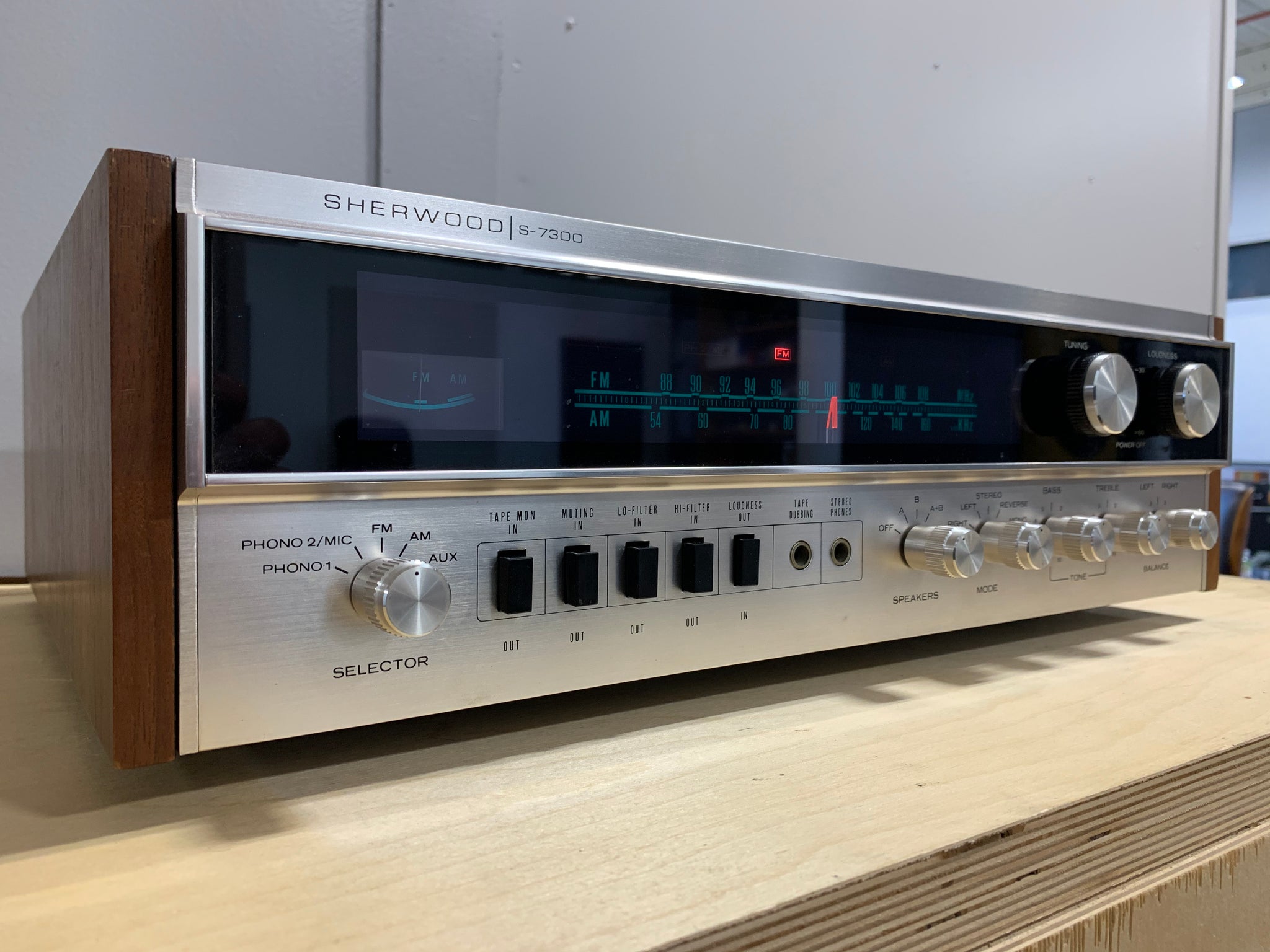 Sherwood S-7300 Vintage Stereo Receiver - SOLD – Holt Hill Audio