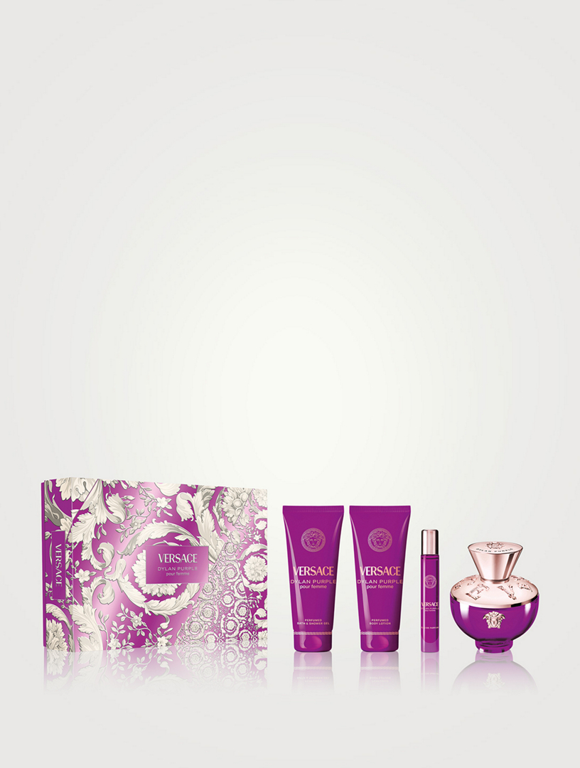 VERSACE Dylan Purple Four-Piece Set | Holt Renfrew