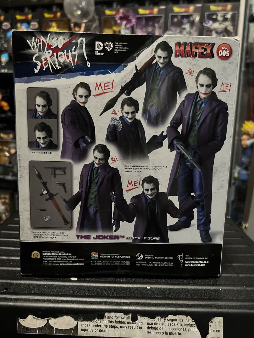 MAFEX No. 005 – The Joker (The Dark Knight Version) – Holy Grail Toys