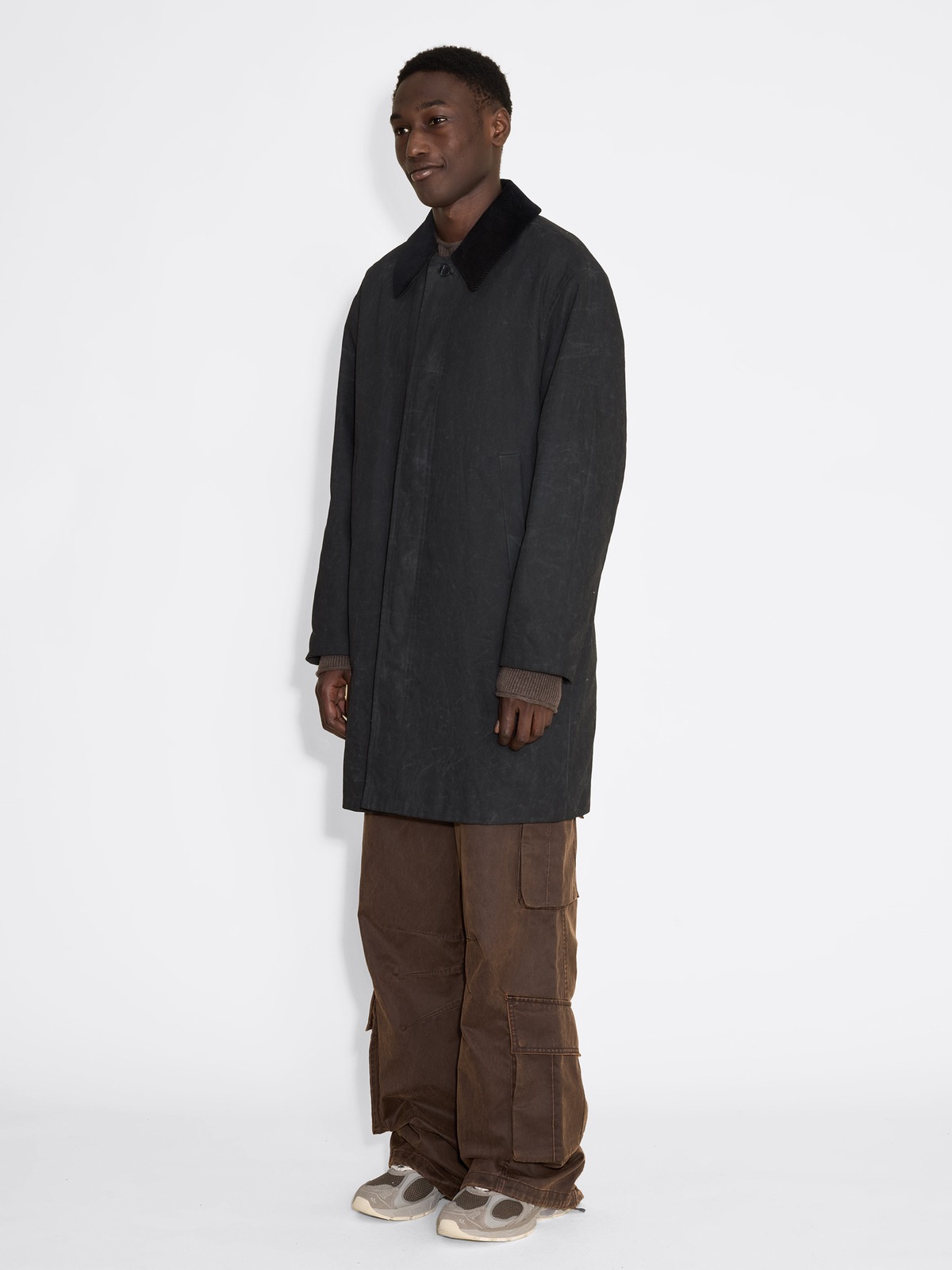 Danni Long Coat - Black - Holzweiler