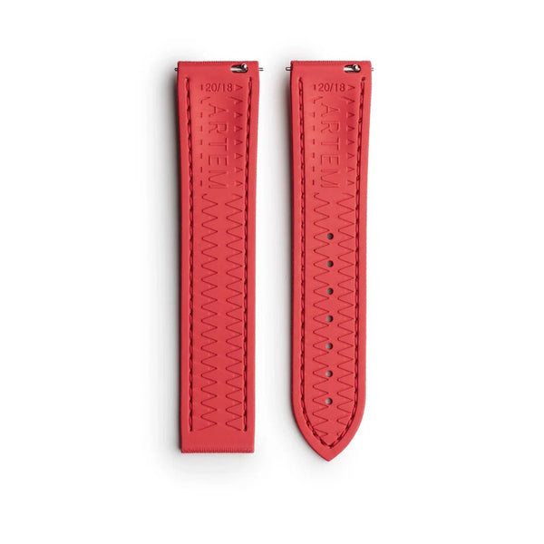 Artem Loop-Less HydroFlex Blood Moon Sailcloth Watch Strap