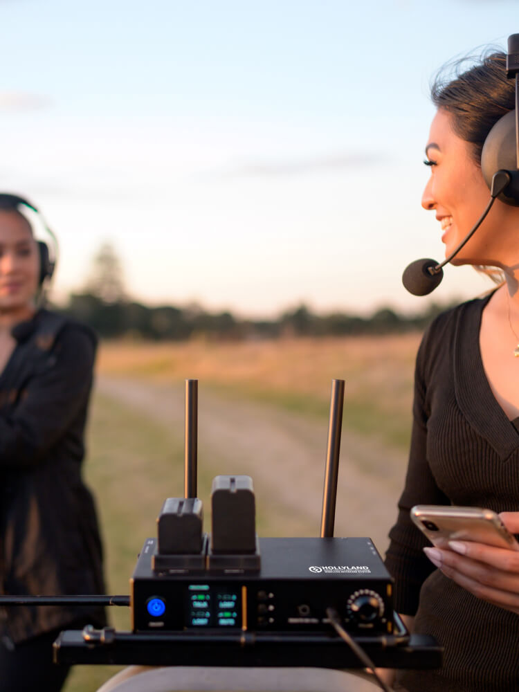 HOLLYLAND MARS T1000 ワイヤレス音声伝送システム 公式] Hollyland