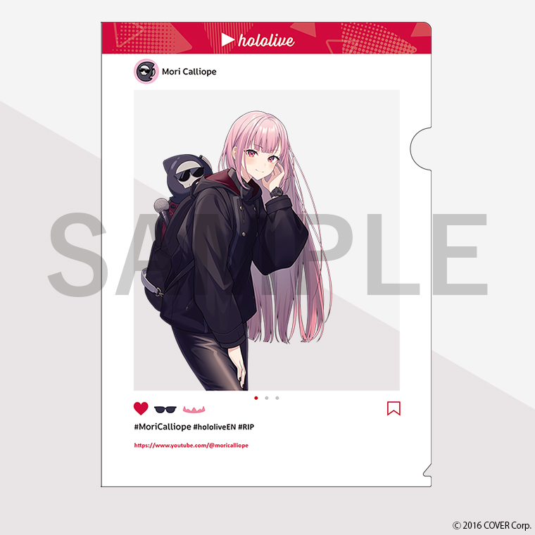 ホロライブEnglish」所属「森カリオペ」 x SuperGroupiesコラボ