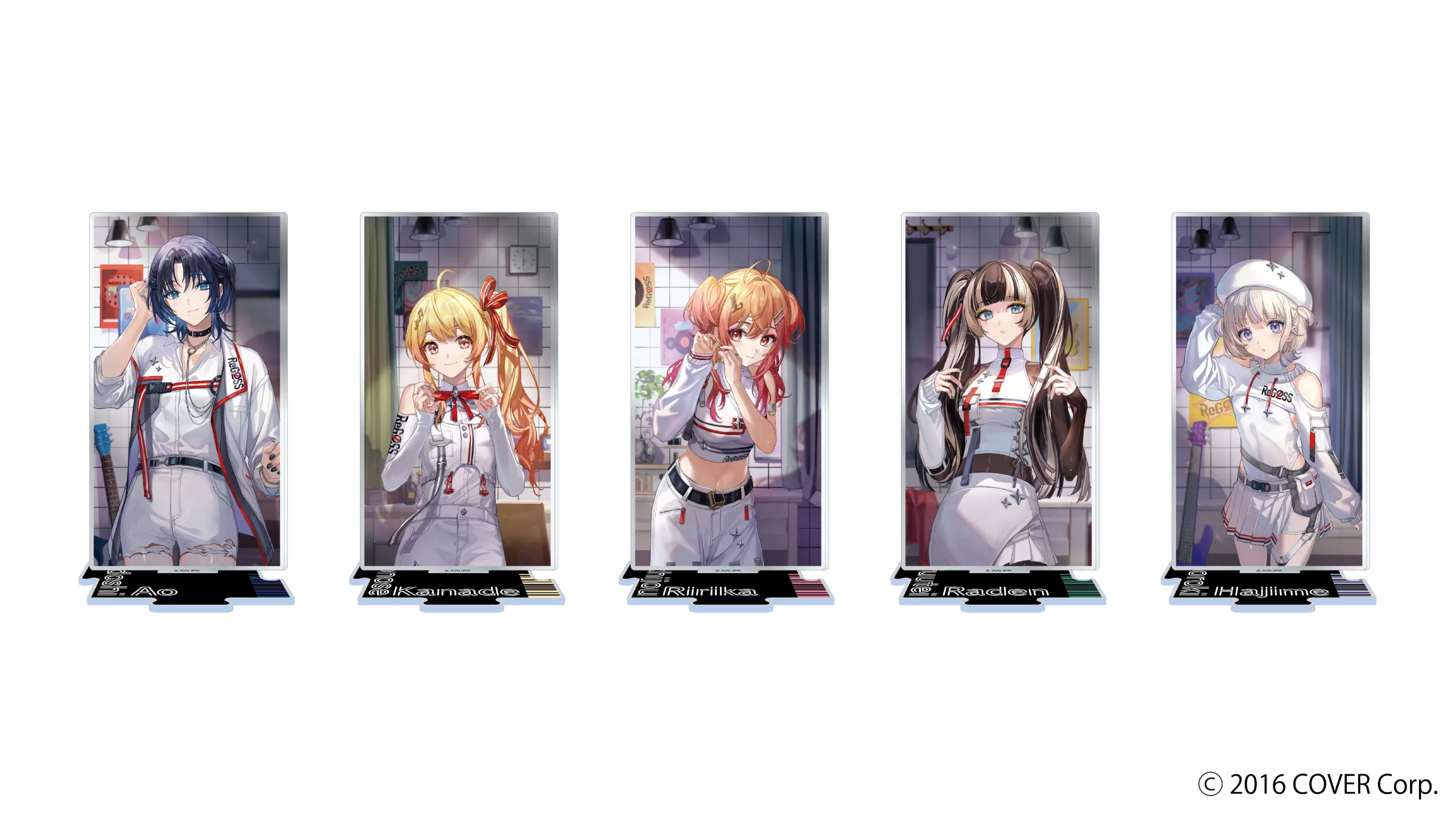 ReGLOSS アルバム 火威青 直筆サイン+CD+ホロカ ReGLOSS 火威青