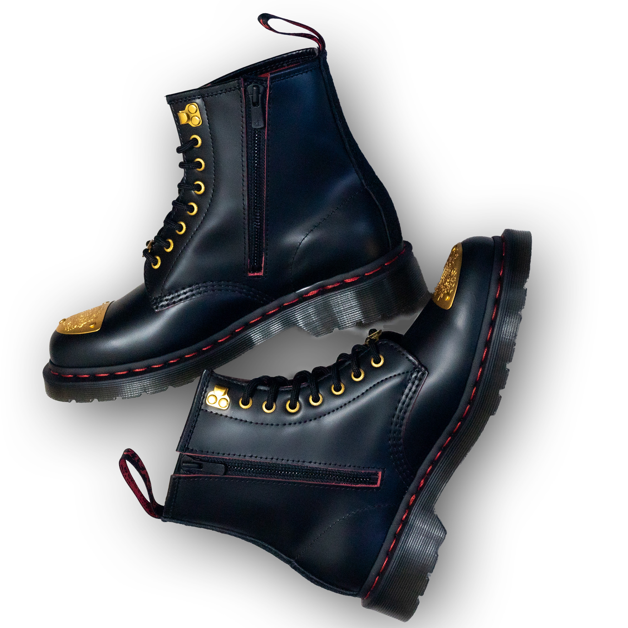Dr.Martens(ドクターマーチン) 1460 8ホールのサイドジップカスタム