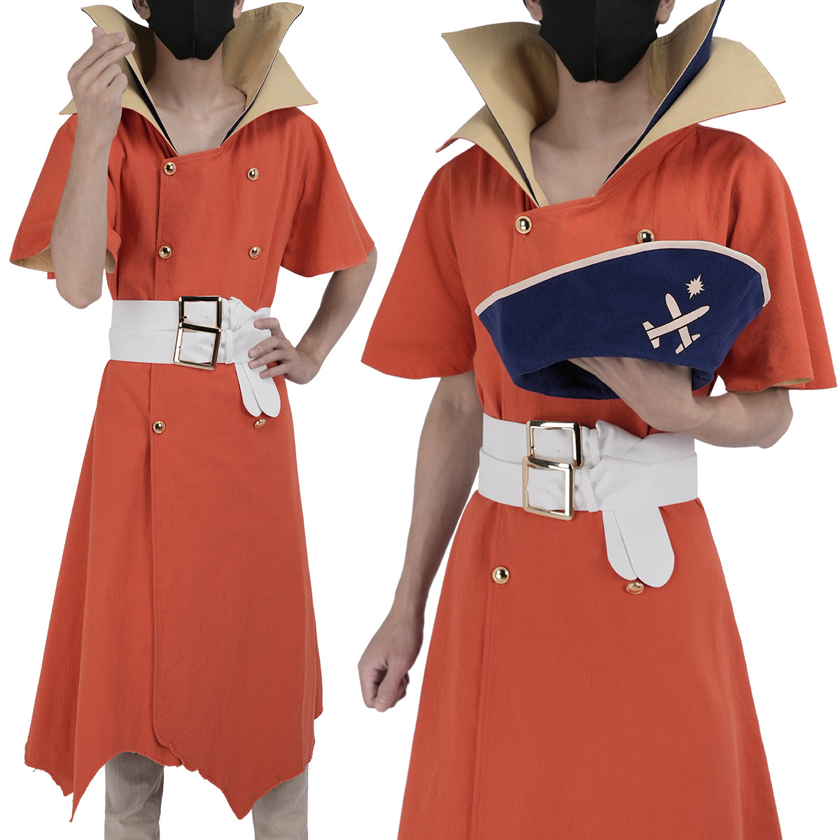 在庫品】HOLOUN Dr.ストーン Dr.STONE 七海龍水のコスプレ服