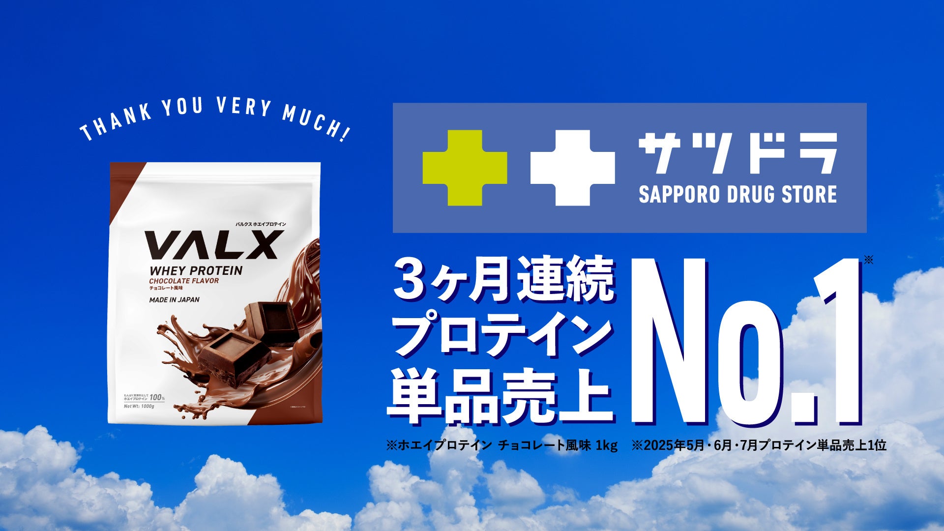 VALX ホエイプロテインチョコレート風味、サツドラのプロテイン単品