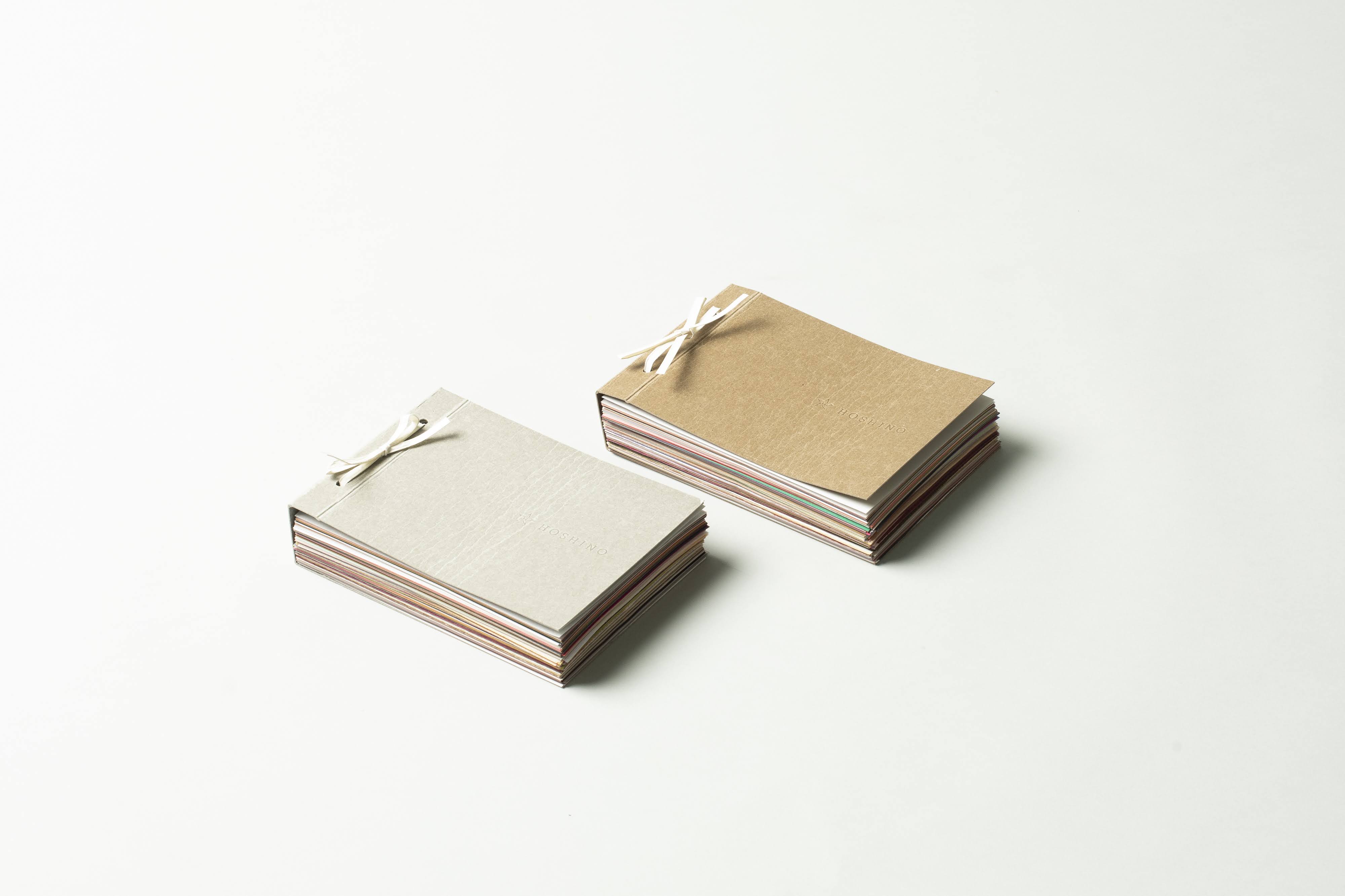 HOSHINO ONLINE SHOP / ラッピング・サンプル帳 A5