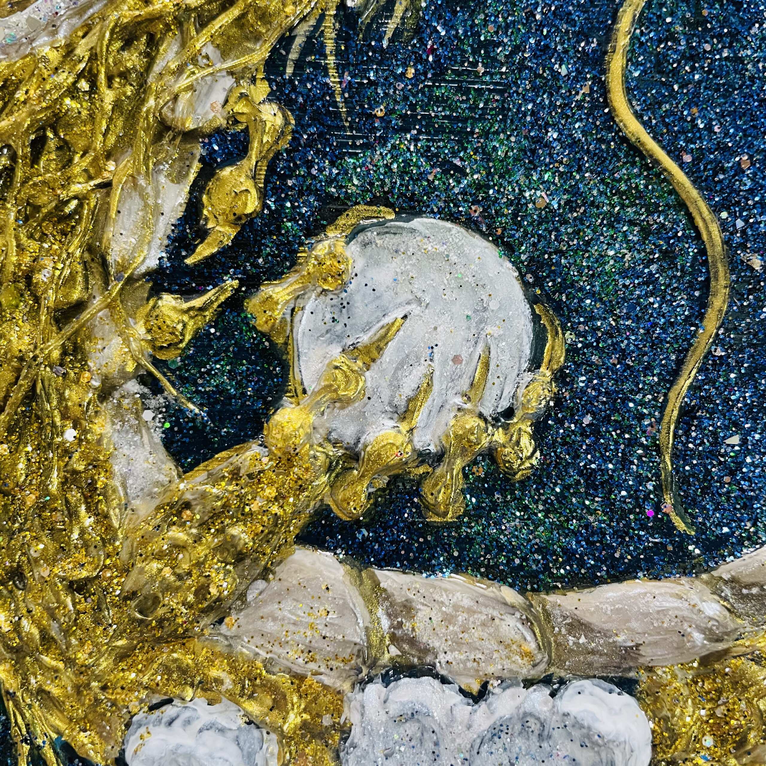 開運龍プレミアム/ 夫婦双愛 | 広島書画家の星野喜蝶_開運龍作品・書道