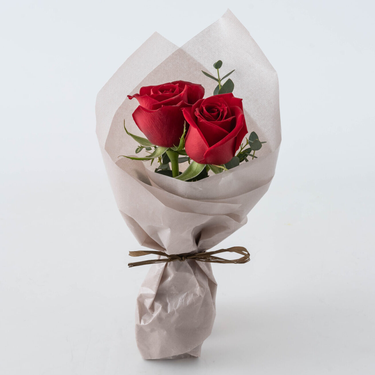 薔薇のミニブーケ 2本＆アニマルドーナツ2個 | ホシファーム – 株式