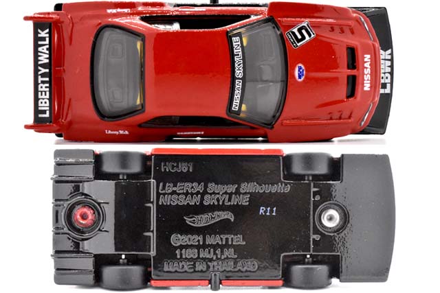 LB-ER34 SUPER SILHOUETTE NISSAN SKYLINEのレビュー！リバティ製現代