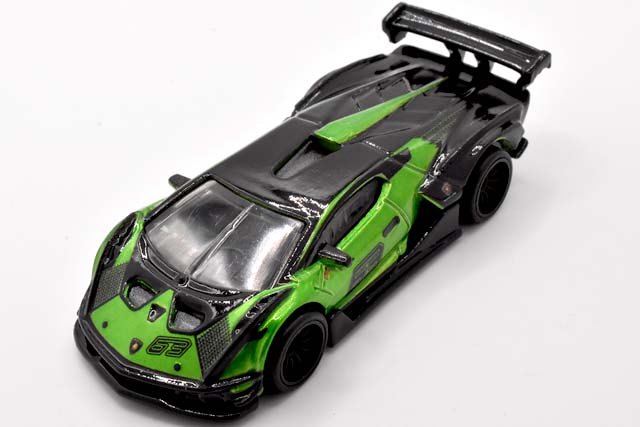 LAMBORGHINI ESSENZA SCV12のレビュー！ギラギラグリーンのサーキット