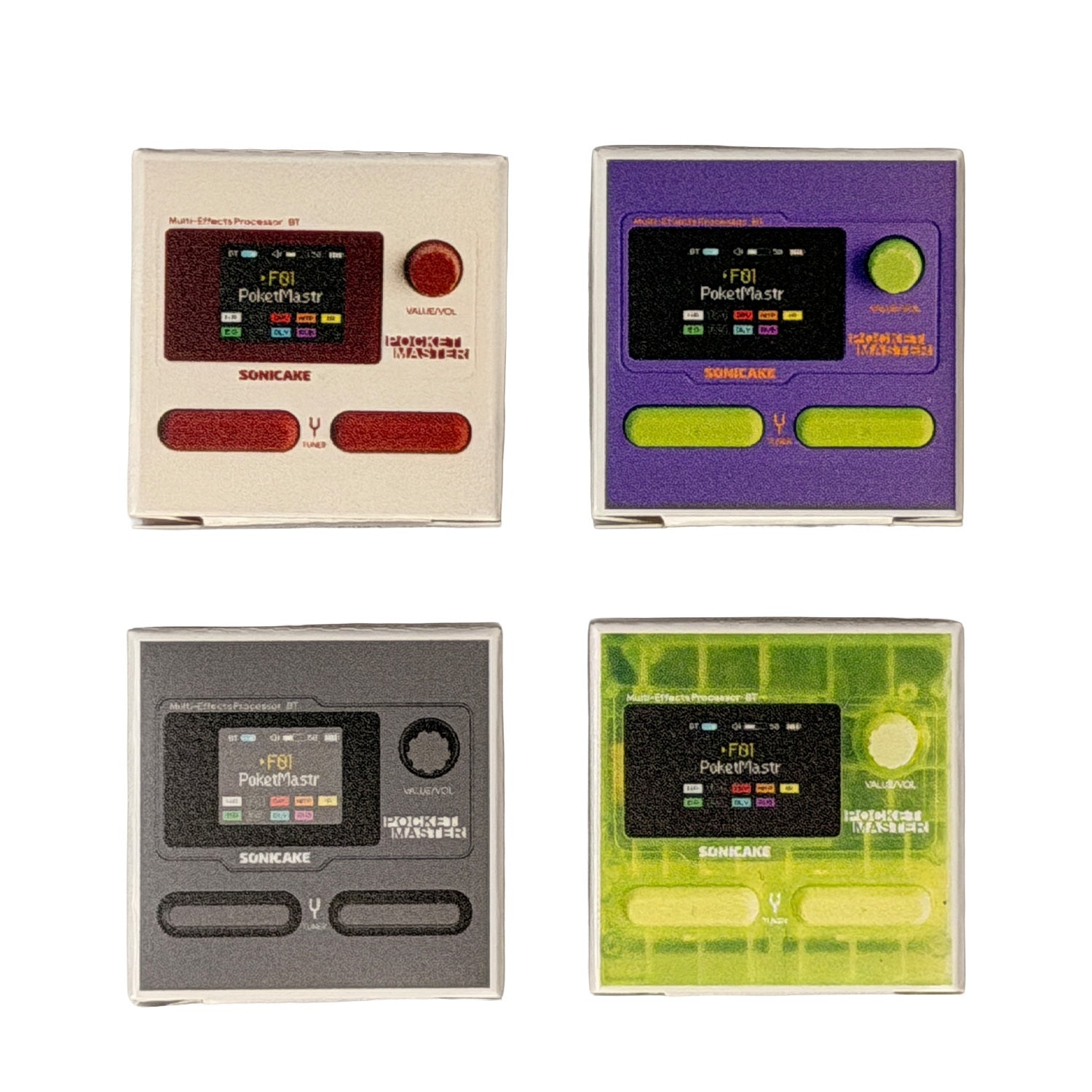 Sonicake Pocket Master ポケットマスター ガムセット 4つ入り（コーラ