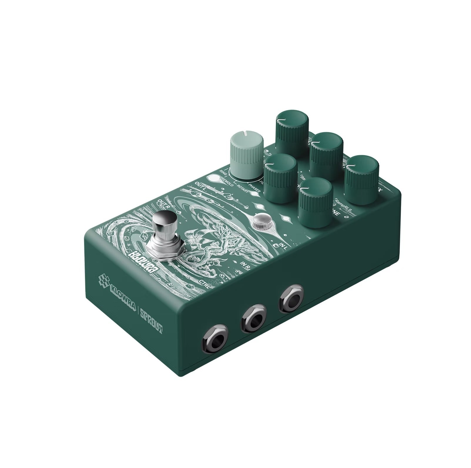 正規代理店】KLOWRA Sprout Modulation モジュレーションギターペダル