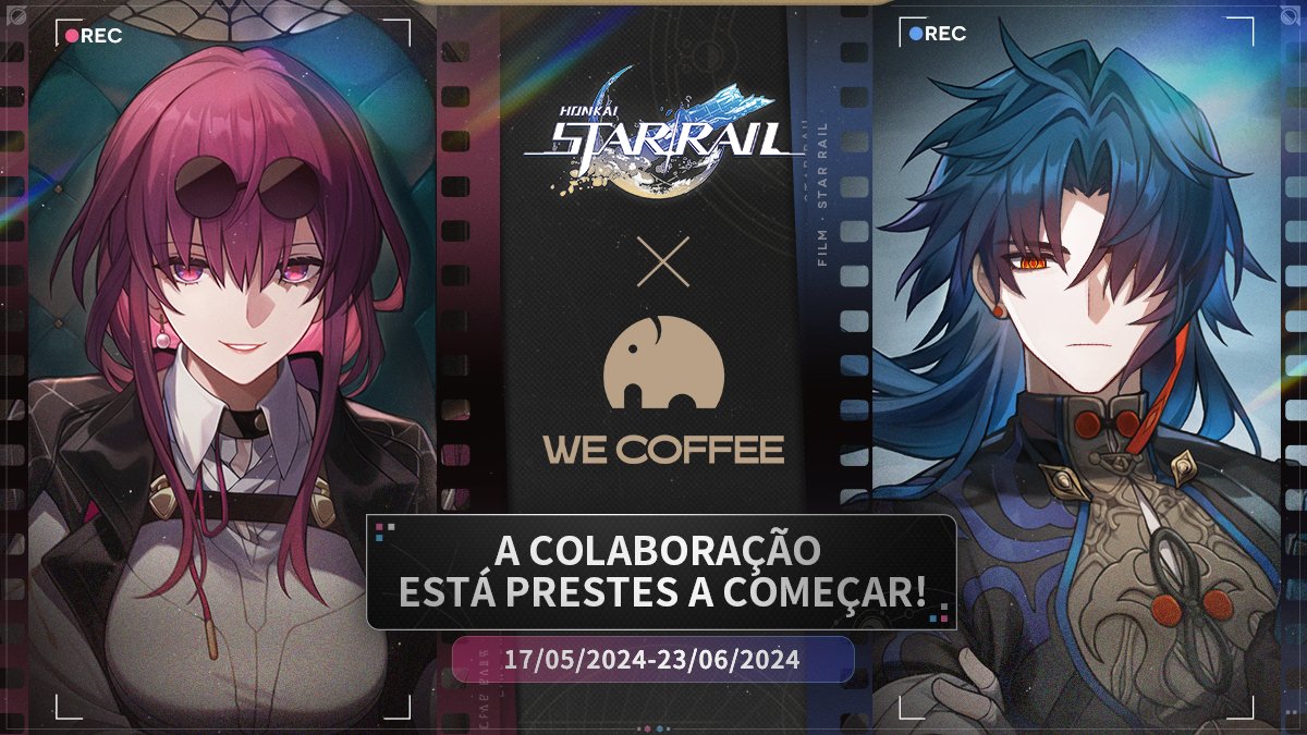 崩壊：スターレイル』と『We Coffee』のコラボが5月17日よりブラジルで
