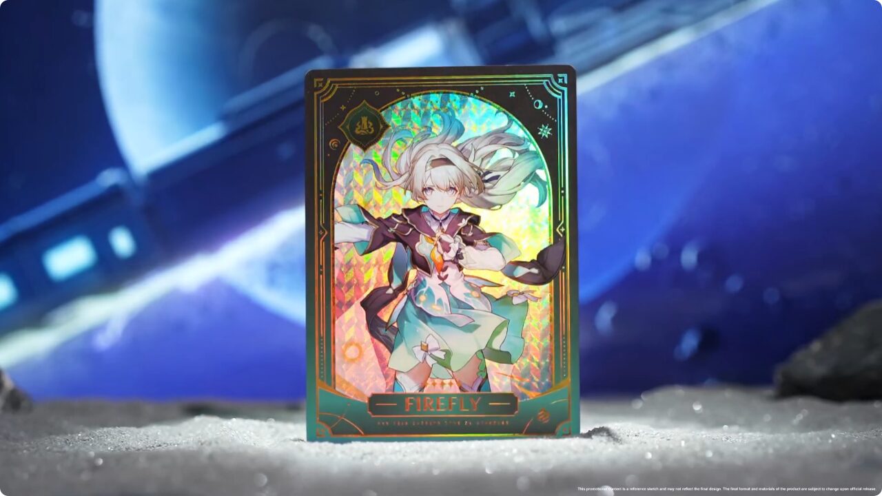 崩壊：スターレイル』のPS5パッケージ版に同梱されるホログラムカード