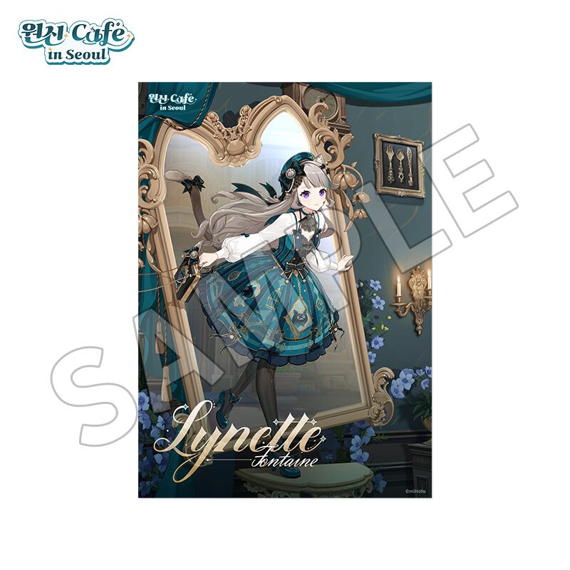 原神カフェ in ソウル」がフォンテーヌ＆リネットテーマにリニューアル