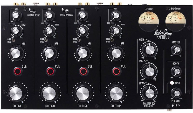 MasterSoundsよりロータリーミキサー『Radius』の第3世代がリリース