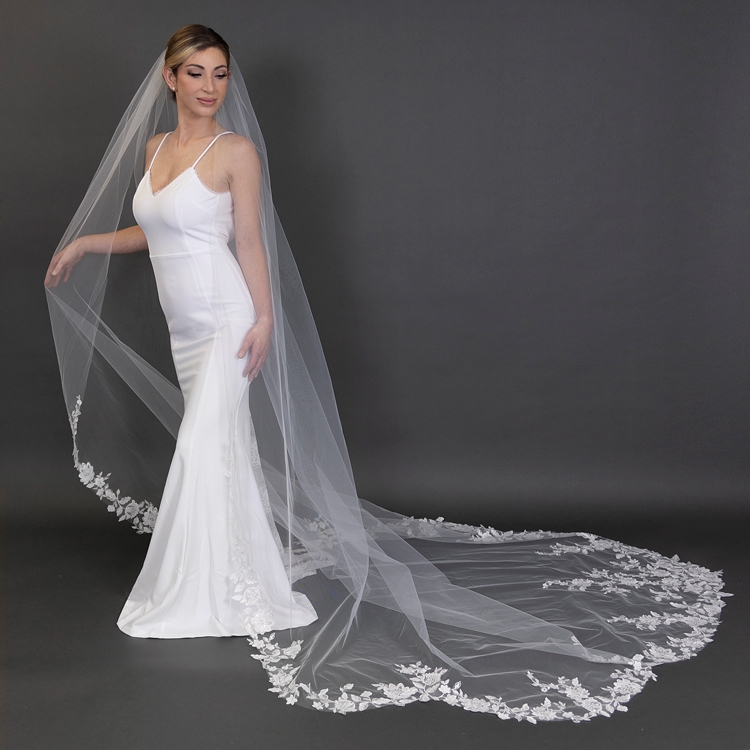 Veil Style No. 4685V-I-120 – House of Brides