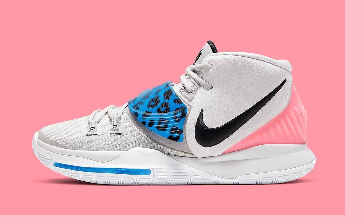 The Nike Kyrie 6 “Animal” Pairs Blues, Pinks and Animal Prints