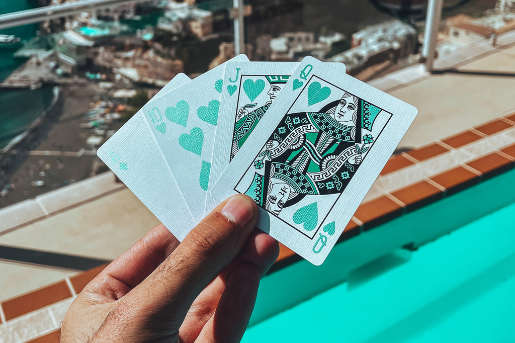 NOC Luxury - AQUAMARINE Foil – House of Playing Cards