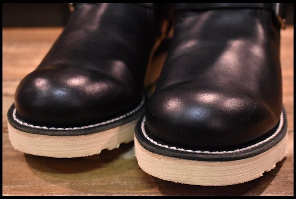 7D 美品 06年】レッドウィング 2974 エンジニア ブラック ホーウィン