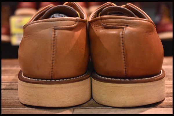 7.5D 良品 旧羽タグ 92年】レッドウィング 8104 オックスフォード 赤茶