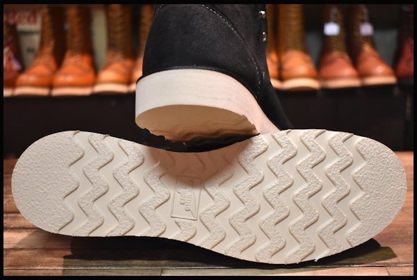 10D 箱付 未使用 12年】レッドウィング 2900 ラインマン 黒スエード