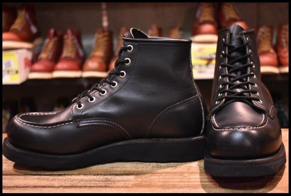 8.5D 良品 羽タグ 99年】レッドウイング 8137 アイリッシュセッター 黒