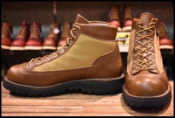 10EE 良品 白タグ】Danner ダナーライト 30420X 茶 ブラウン