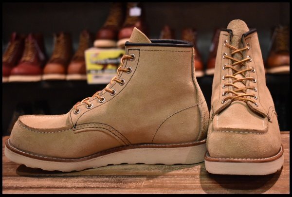 8E 良品 犬タグ復刻 21年】レッドウィング 8173 スエード アイリッシュ