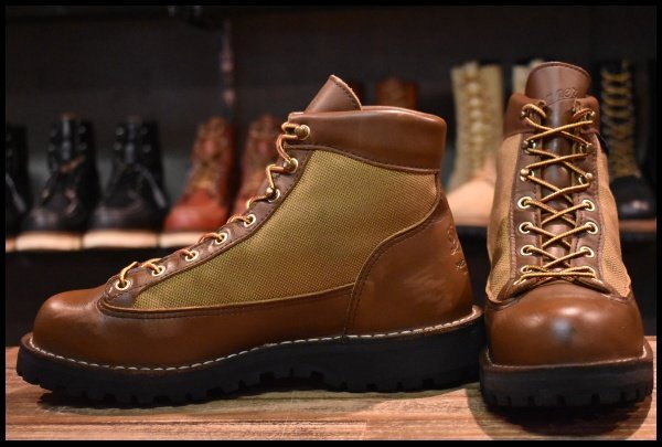 7.5EE 良品 白タグ】Danner ダナーライト 30420X ブラウン ゴアテック