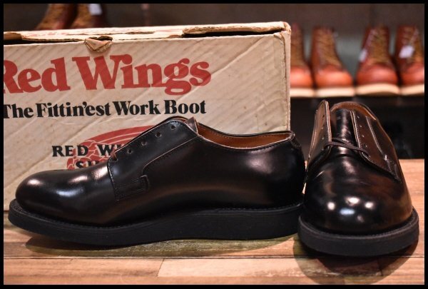 6D 箱付 DEAD 旧羽タグ】レッドウィング 101 ポストマン シューズ