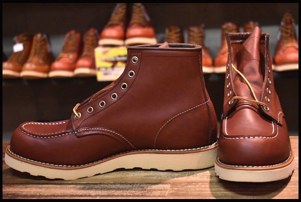 9.5D 未使用 12年】レッドウィング 9106 アイリッシュセッター 赤茶