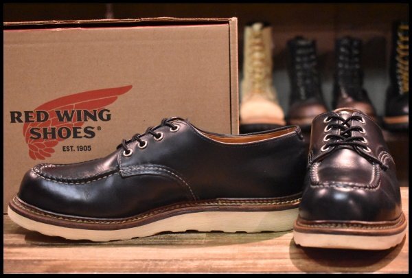 9D 箱付 良品 11年】レッドウィング 8106 オックスフォード 黒