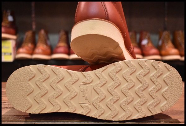 9D 未使用 11年】レッドウィング 8131 アイリッシュセッター 赤茶