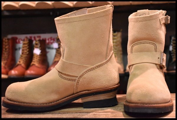 6.5D 美品 11年】レッドウィング 2965 ショート スエードエンジニア