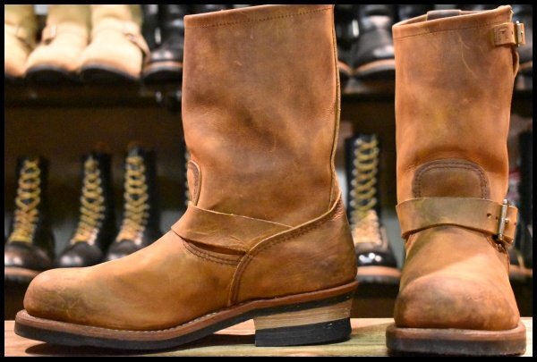 7.5D 良品 11年】レッドウィング 2972 エンジニア 茶 カッパー ラフ