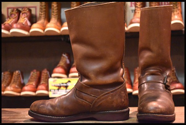 8.5？ 良品 Cマーク】Chippewa チペワ スネークエンジニアブーツ