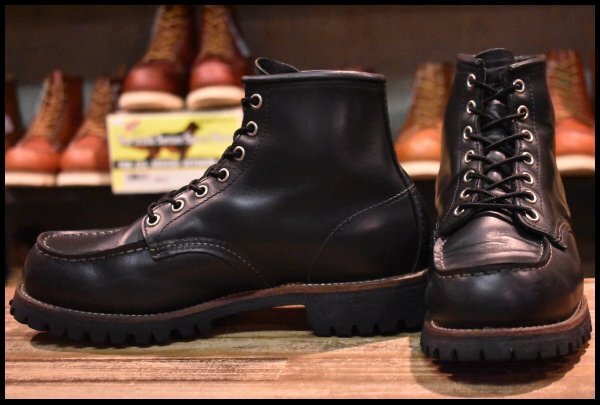 7E 良品 07年】レッドウィング 8176 ビブラム アイリッシュセッター 黒