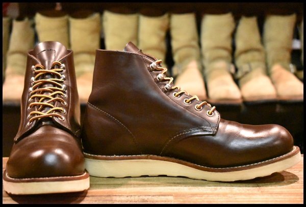 7D 良品 11年】レッドウィング 8134 アイリッシュセッター 茶 ブラウン