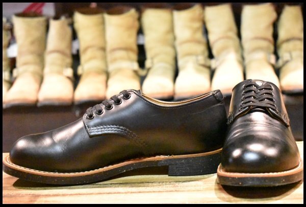 8D 良品 20年】レッドウィング 8054 フォアマン オックスフォード 黒