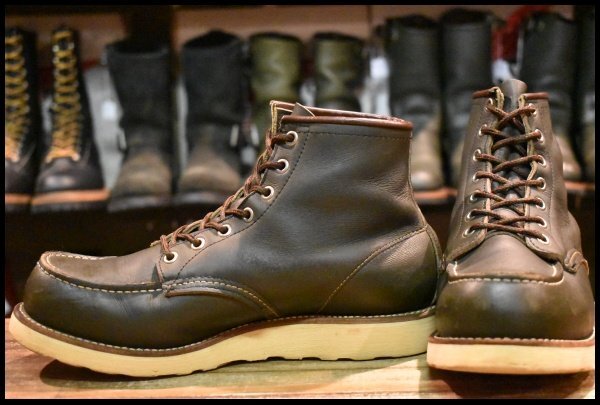 8E 良品 羽タグ】レッドウィング 8180 アイリッシュセッター 緑