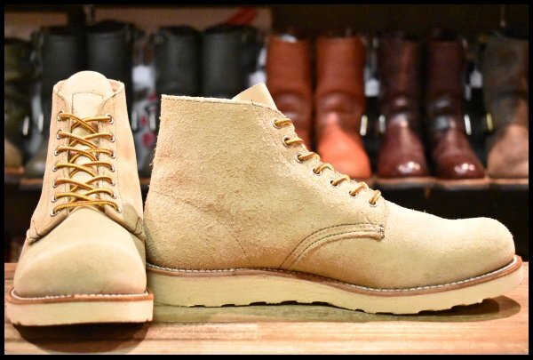 9E 箱付 美品 05年】レッドウィング 8167 スエード アイリッシュ