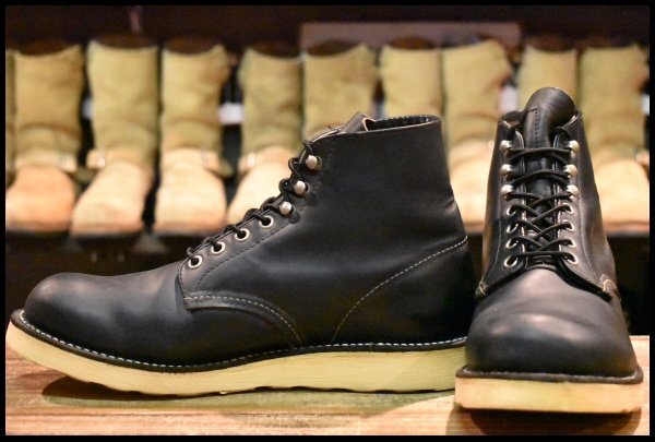 8.5D 良品 08年】レッドウィング 8165 アイリッシュセッター 黒