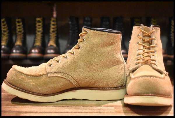 9.5E? 良品 犬タグ】レッドウィング 8173 スエード アイリッシュ
